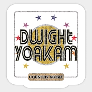 Dwight Yoakam Sticker